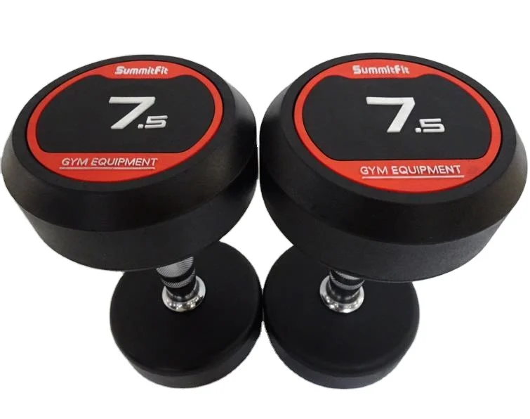 2022 Color Round Edge Rubber dumbbells