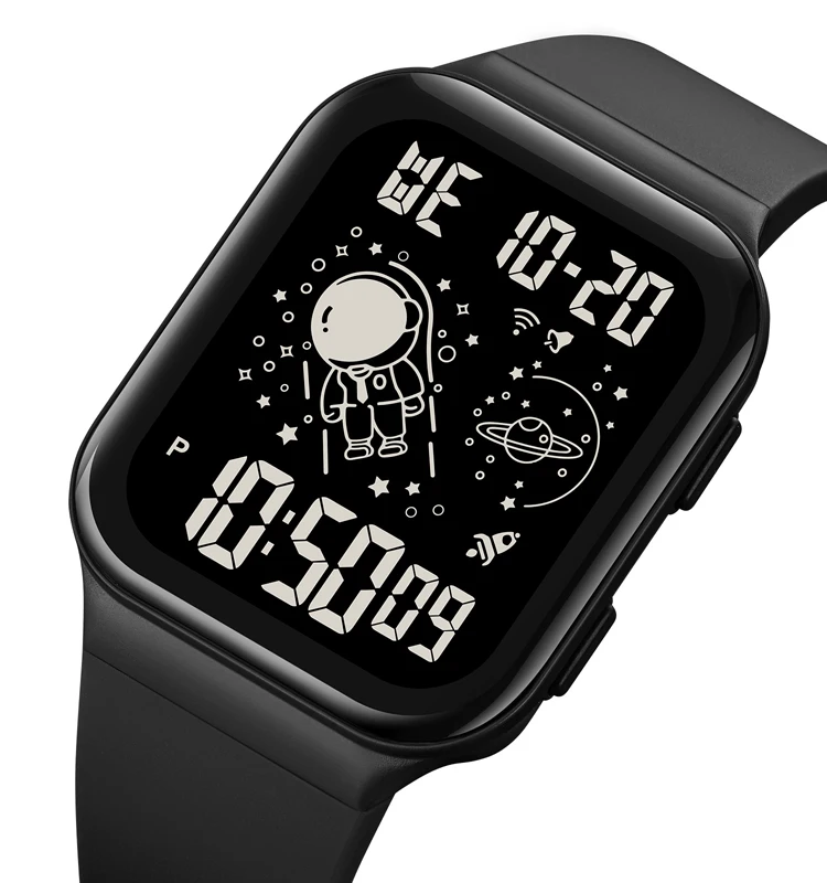 Skmei 1863 new fashion stopwatch skmei1863 square ladies digital watch women sports watches