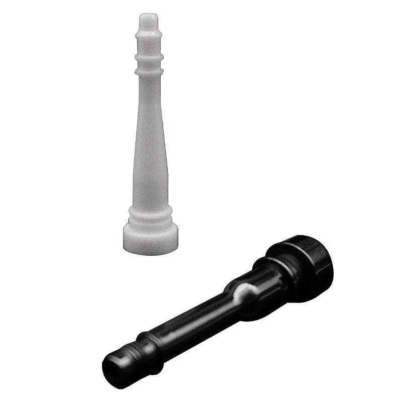 High strength wear-resistant zirconia injection molding pipeCeramic injection molding tubehigh temperature ceramic tube