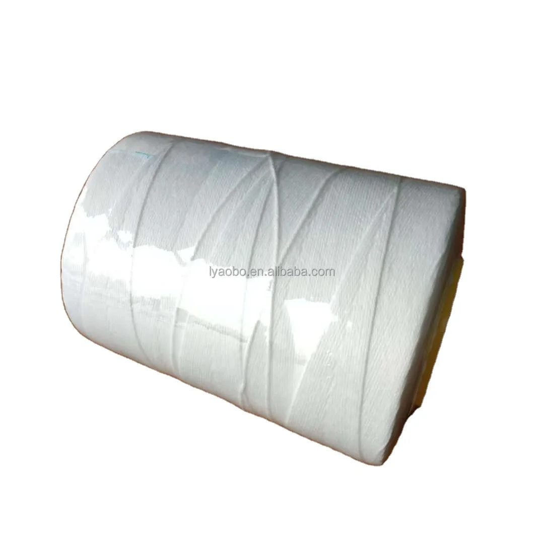 China production 100% polyester bag stitching sewing thread mouth stitching yarn 3kg/roll