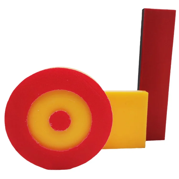 new arrival customized 5 mm thickness 1000*2000mm size red yellow PE Polyethylene Hdpe plastic sheet