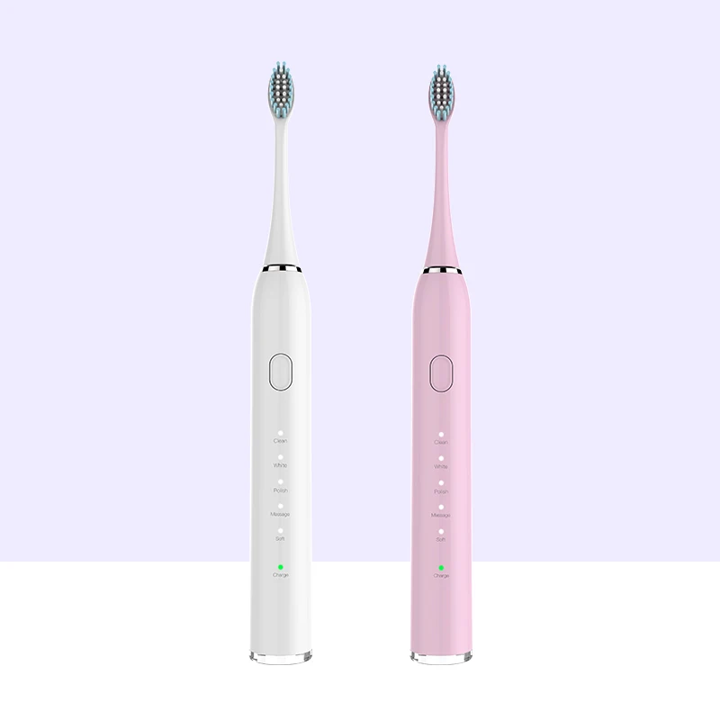 oral care automatic rechargeable sonic electric toothbrush induction pressure sensor with 3 working modes