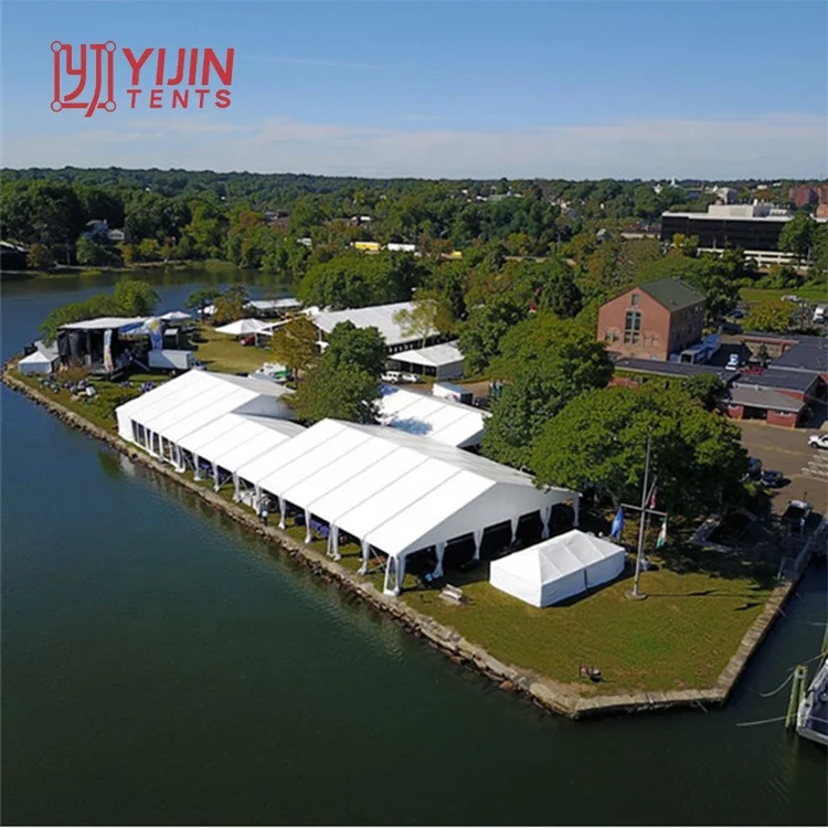 Large white outdoor 15 x 20 15 x 50m marquee wedding party tent for wed