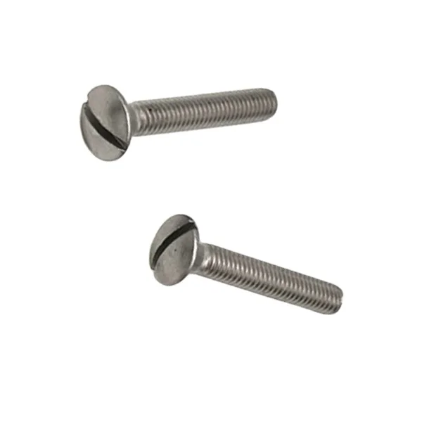 Factory wholesale stainless Steel Machine Screws Slotted Raised Countersunk Head Screw