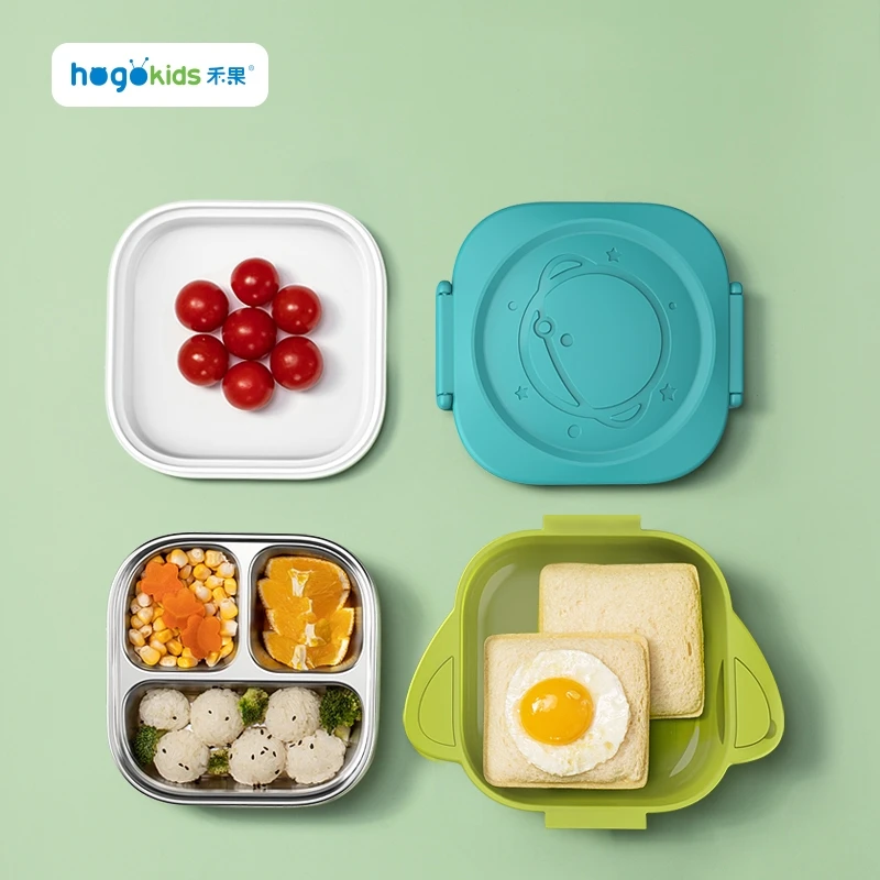 Baby Dish Bowl Plates with Lids Silicone Baby Bowl Set Anti Spill Baby Bowl