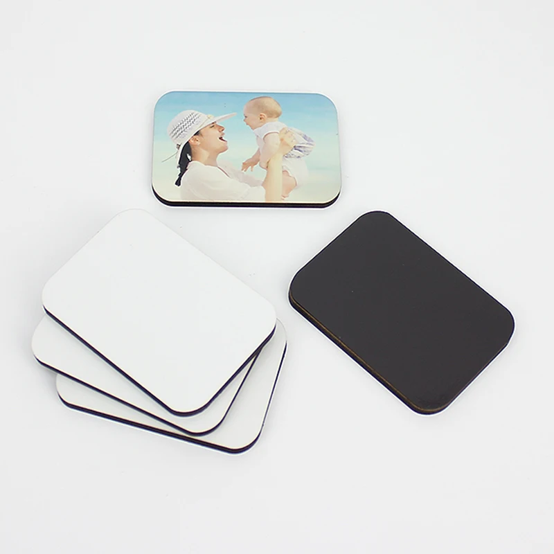 wholesale DIY blank sublimation mdf fridge magnets Blank Magnet Sublimation Mdf Fridge Magnets For Customers