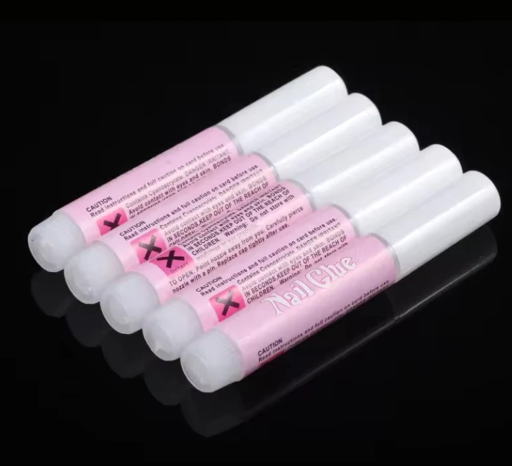 Mini Glue 2g Small Nail art Glue False Nail Tips Decoration Super Glue Instant Adhesive