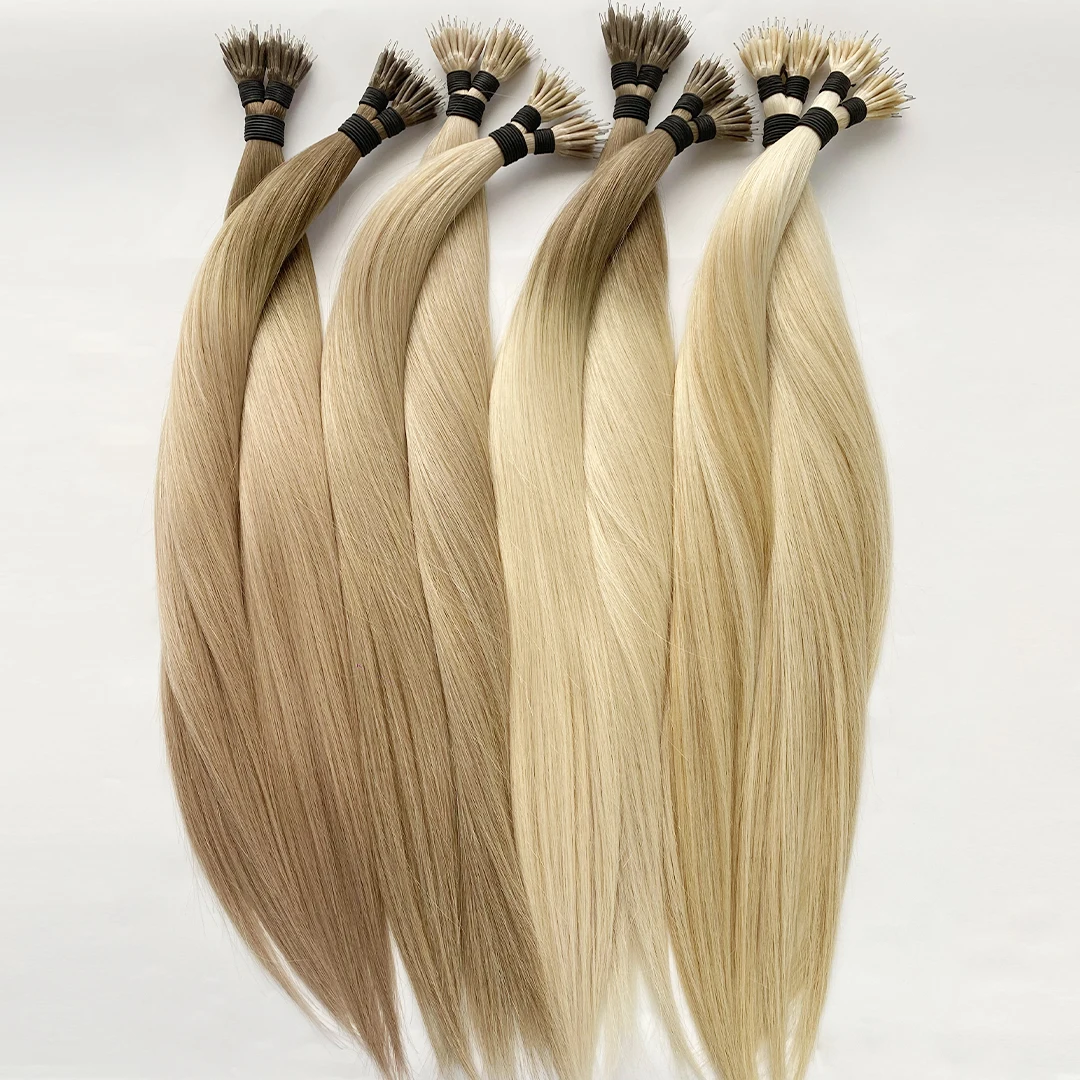 Top Quality Easy To Install Invisible Micro Link Beads Blonde Nano Ring Hair Extension