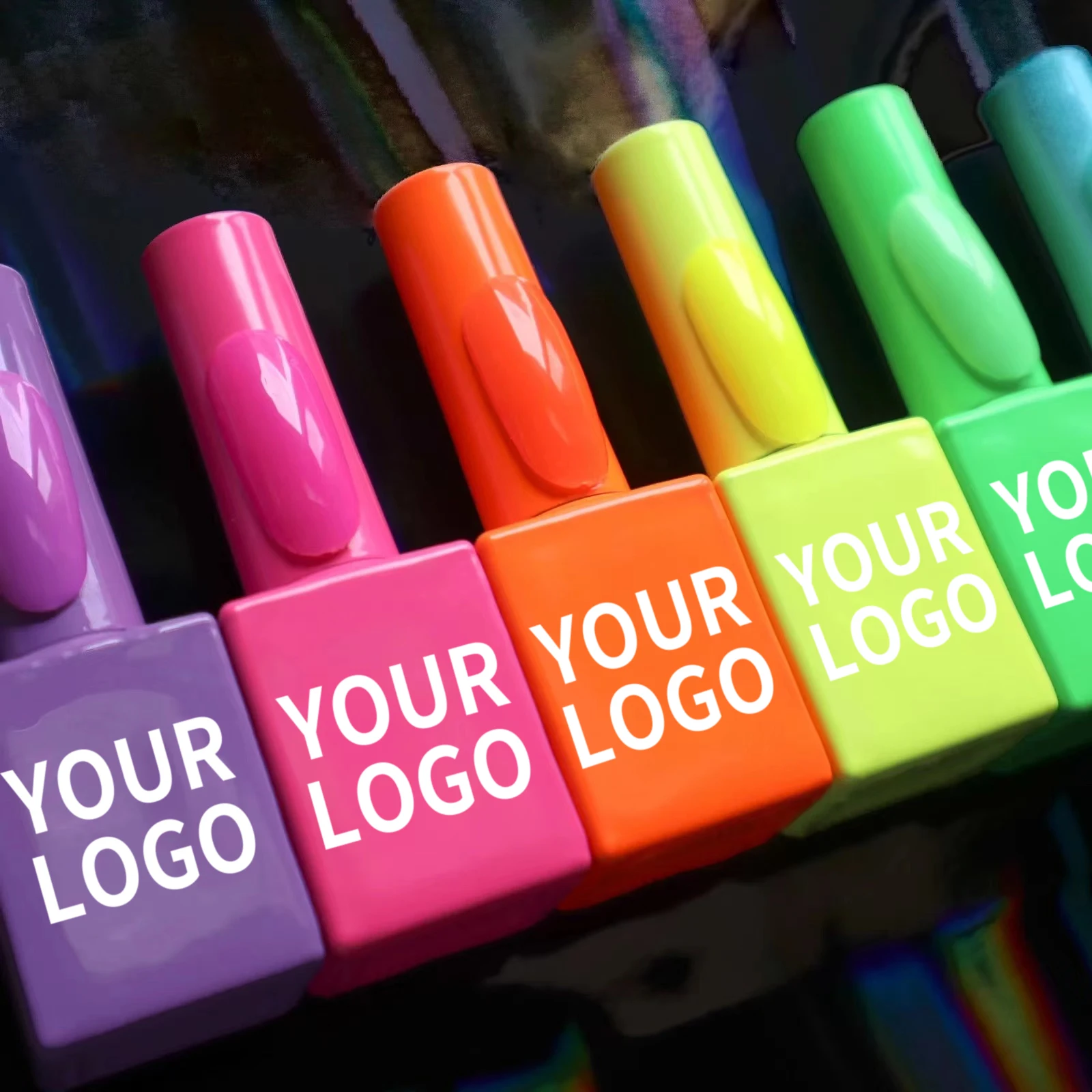 Caixuan OEM/ODM  Private custom Label Free Design For Soak Off UV Led Neon  Gel Nail Polish
