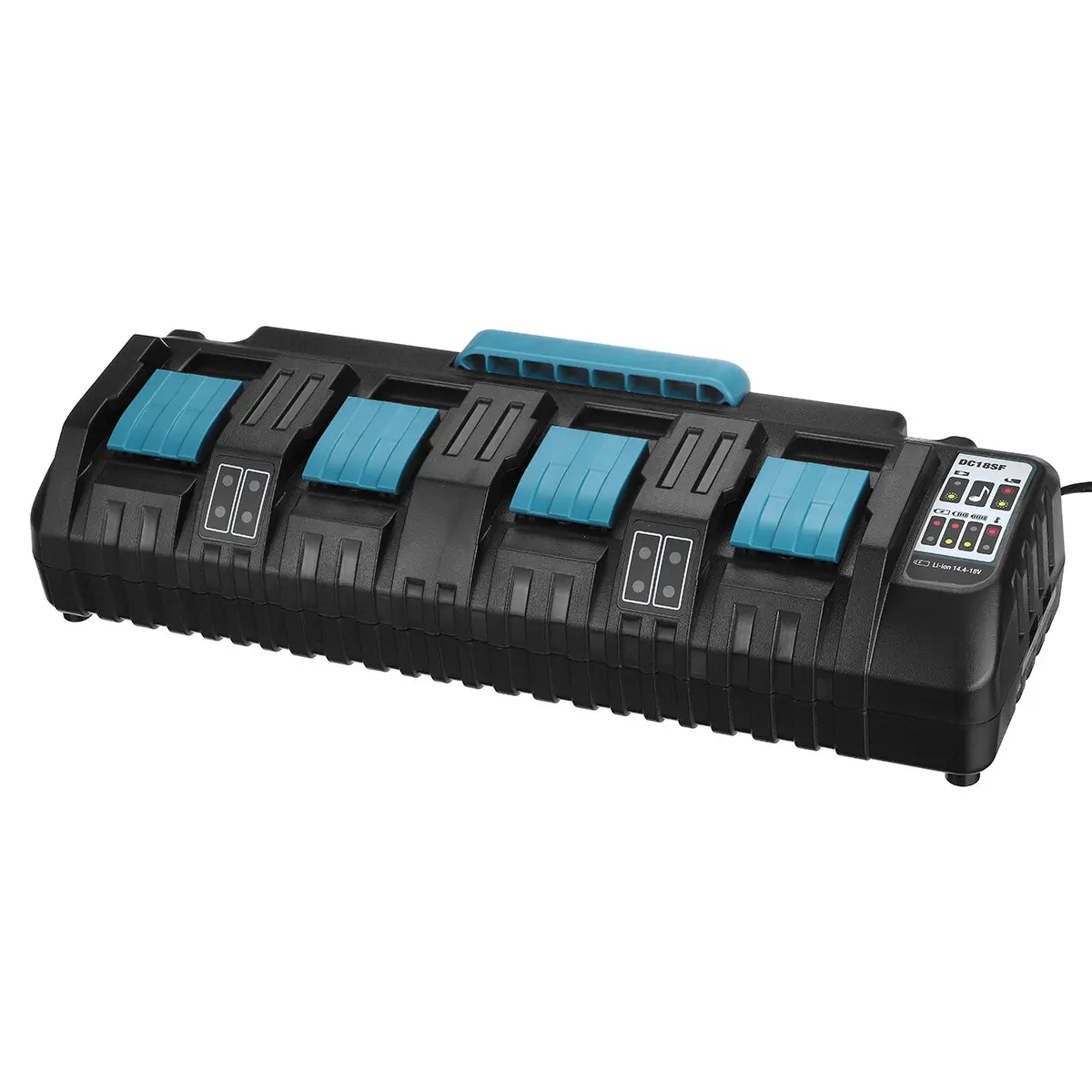 DC18SF charger For makita battery charger 14.4V 18V lithium ionpower tools  charger 4-port DC18RC DC18RF BL1850 BL1860 battery