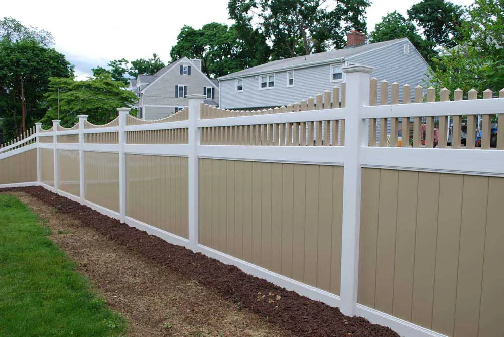 High Quality Wholesale Easy to Assemble Anti-UV Outdoor PVC Vinyl PVC Privacy Fence