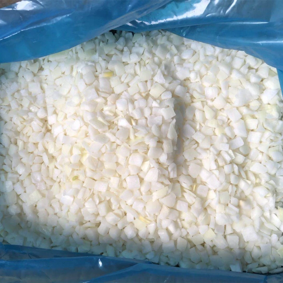 Оригинальные китайские кубики замороженного белого лука IQF, кубики 10x10 мм, замороженные травы, лук, кубики лука, очищенные без кожуры