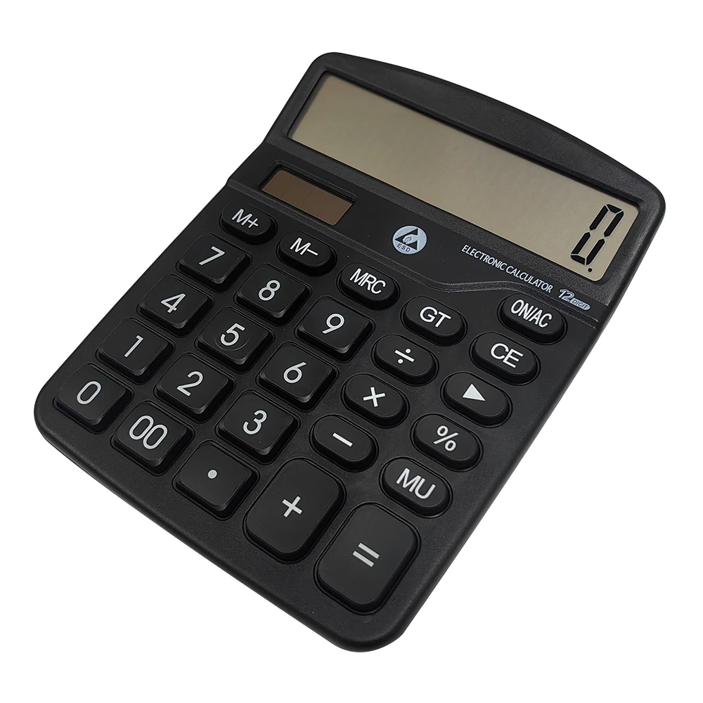 12 Digits ESD Calculator Cleanroom Calculating Tool Office Anti-static Calculator