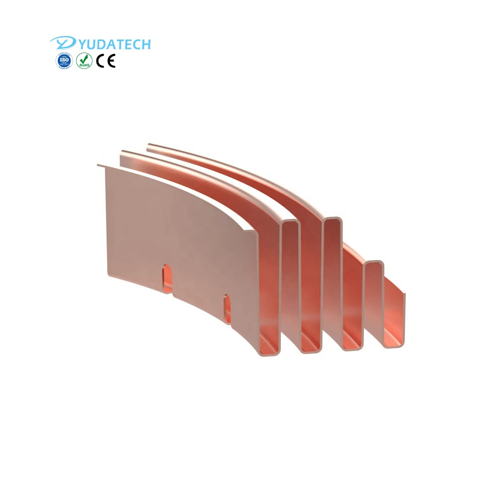 Yudatech Heat Sink Manufacturer Custom Flexible Folded Fin Aluminum Folding Fin Heatsinks
