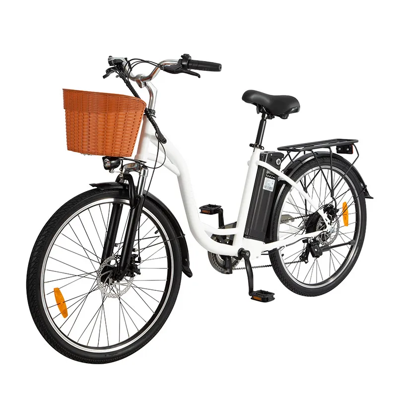EU USA Warehouse Ready To Ship E-Bike 36V 12.5Ah 350W Step Through Ebike Cheap Price Electric City Bike