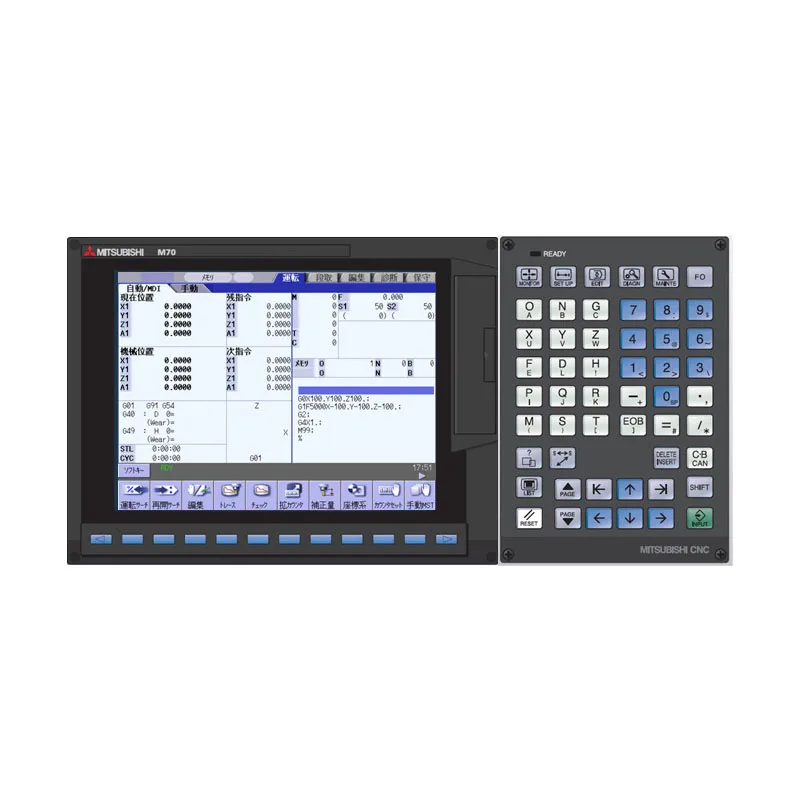  Новая панель контроллера CNC Mitsubishi FCA70PJ-2BVU