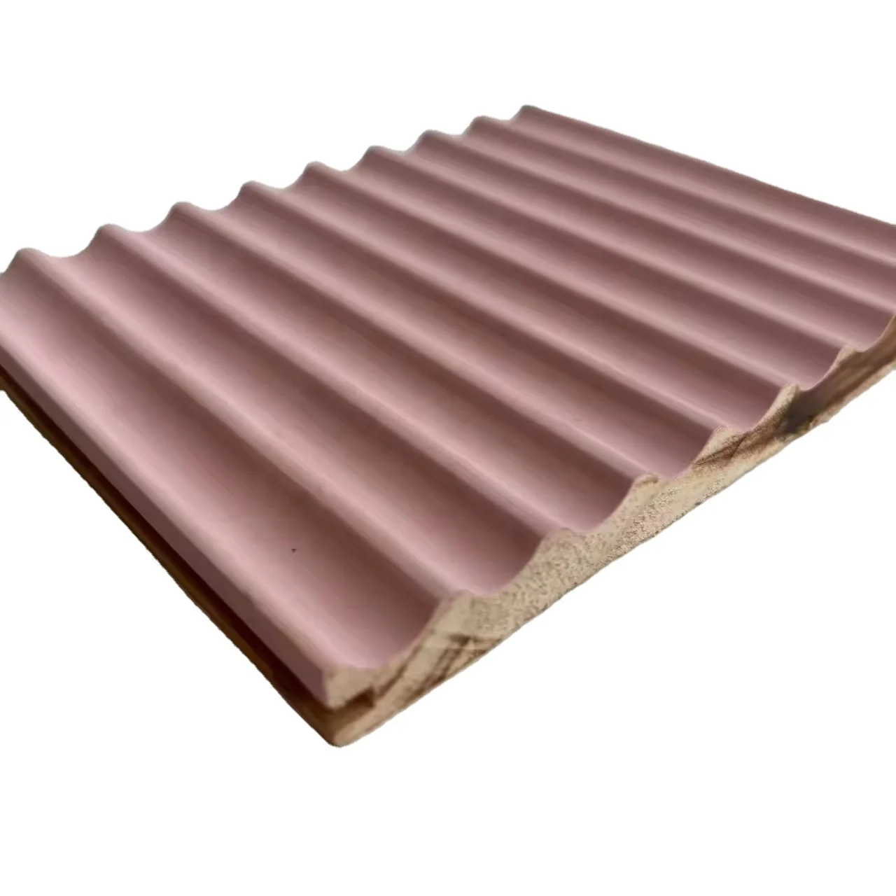 DIY Wood Lowes Interior Wall Paneling Melamine Faced or Paint Color PET Fluted Wall Panel Wood For Hotel Home Decor