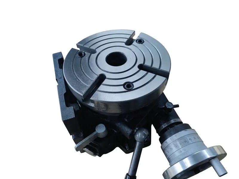 Horizontal vertical super dividing head CS-8/F3-8