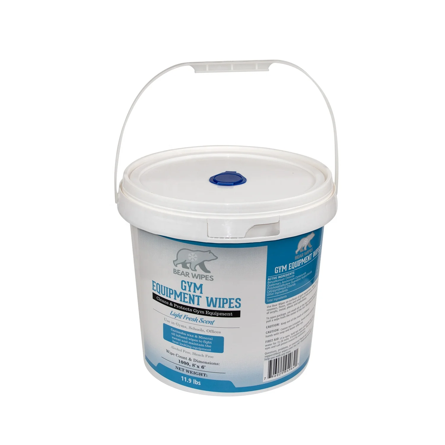 Antibacterial  Alcohol Free Bleach Free Gym Equipment Cleaning Wet Wipes