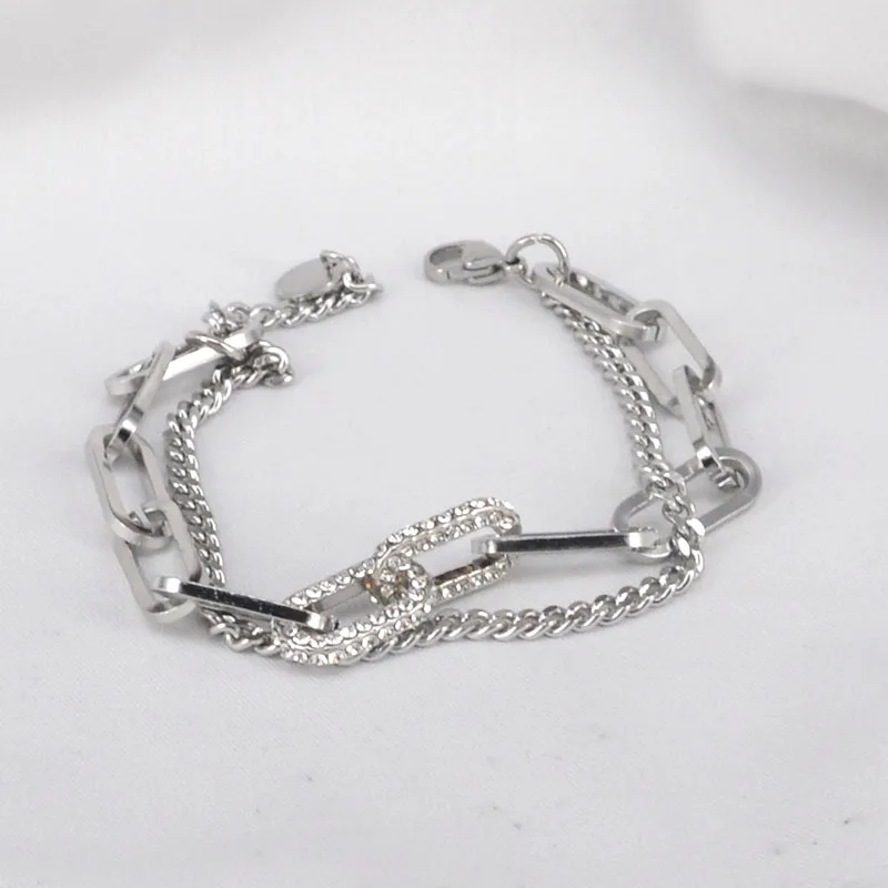 Chunky Silver Plated Diamond Bangles Baguette Bracelet For Men Women Bulk