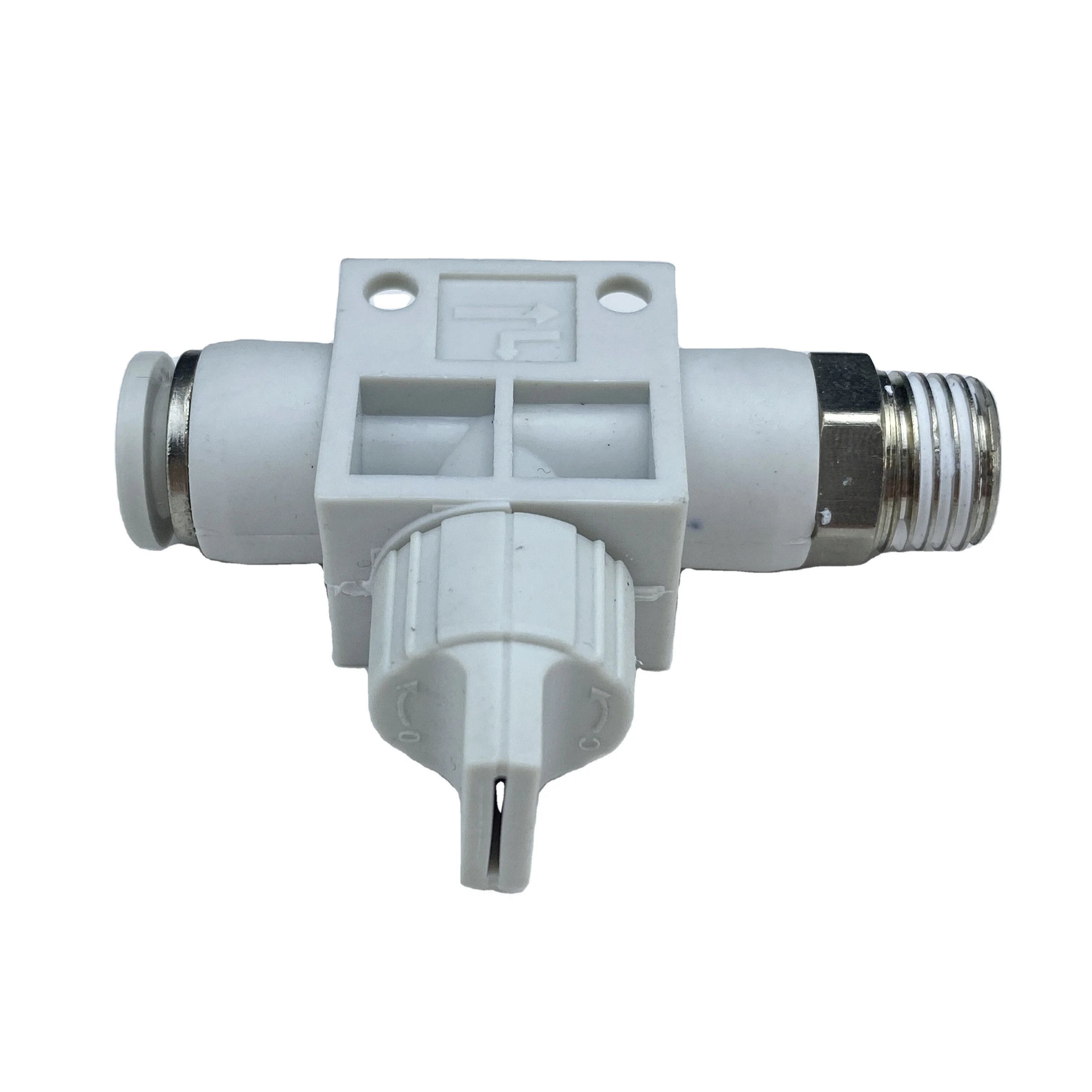 YSHUN  Hvfs Hvff Push In To Connect Pneumatic Hand Valve Fitting
