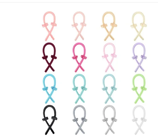 Whole Sale and Retail Satin Heatless Curling Set for No-Heat Soft Curls Overnight Hair Curler and Curling Rod Headband