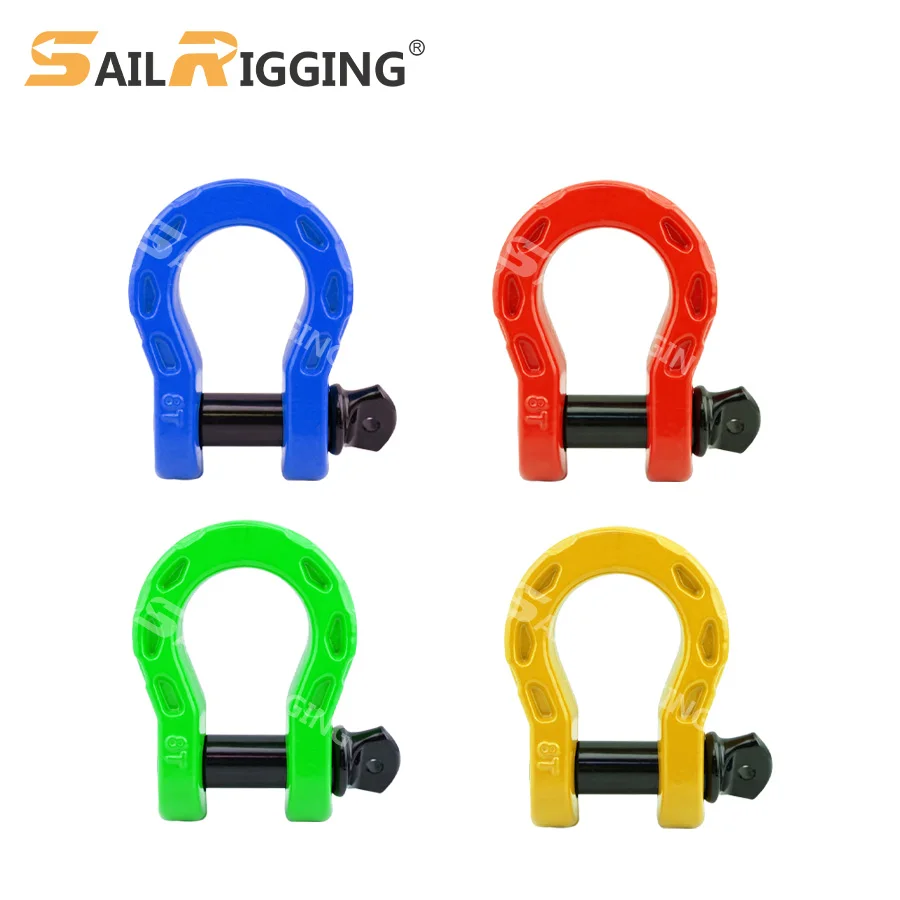 D Ring Shackles For Tow Strap 4x4 trailer tow d ring shackle hitch receiver offroad shackle