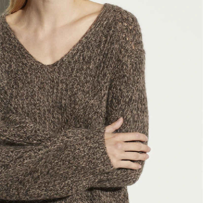 Лидер продаж на Amazon, свитер большого размера, вязаный свитер большого размера на заказ