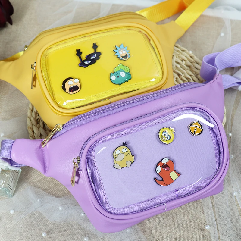 leather belt bag fashion fanny pack custom hot selling waist