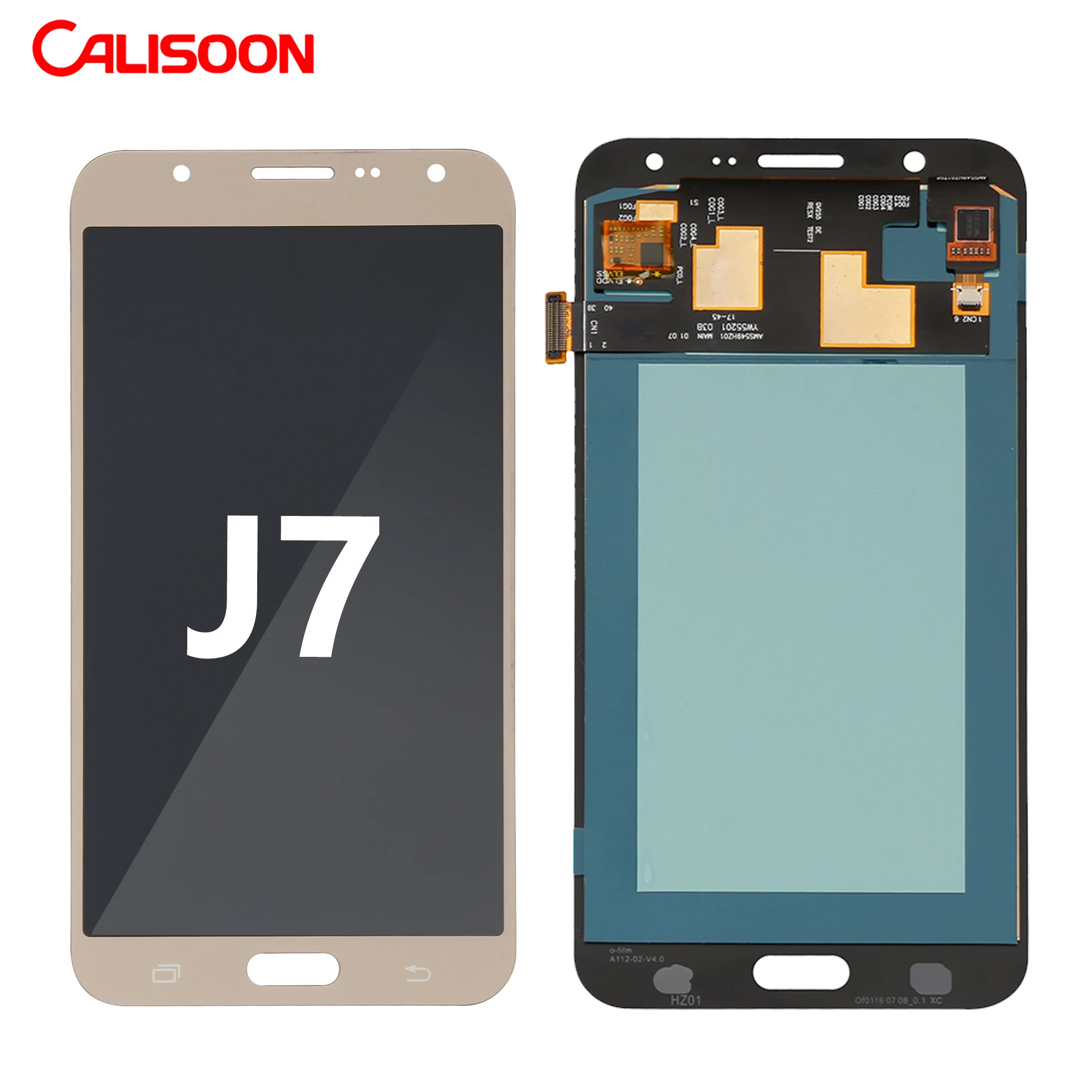 Factory price original quality mobile phone lcd for samsung j7 touch screen display digitizer assembly replacement pantalla