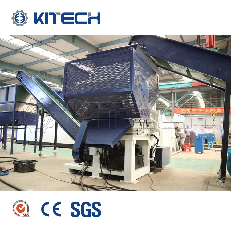 Plastic Block Shredder Double Shaft Shredder Machine Products Sell Like Hot Cakes