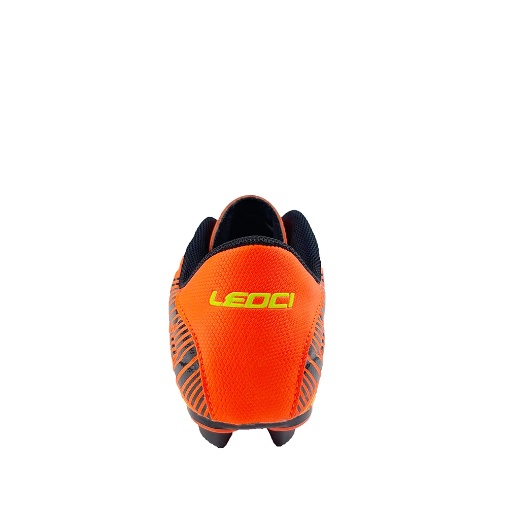 hot sale 28-35 size wholesale kids football shoes kids shoes artificial leather material