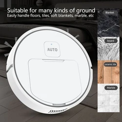 Mini Smart Robotic Vacuum Cleaner for Kids Wet Dry Sweeping Mute Cheap Household Robot Battery Powered EU UK US Plugs