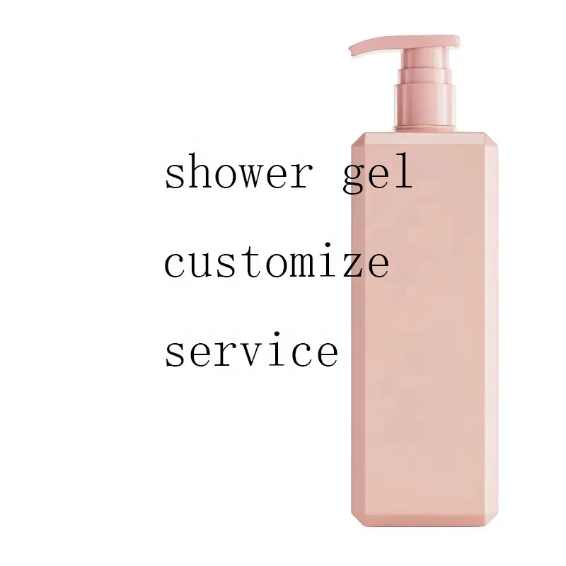 Natural ingredient shower gel for women private label bady 2 in 1 shower gel