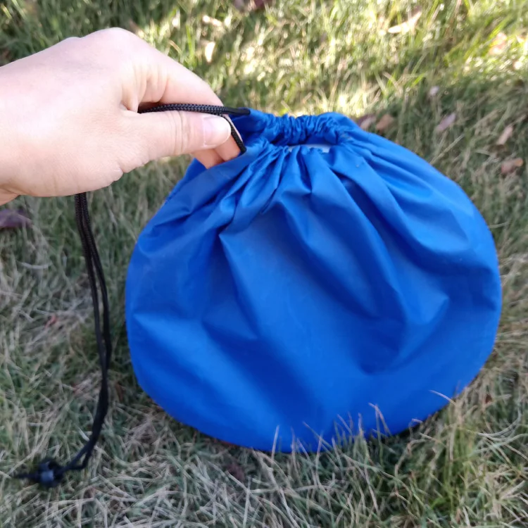 Blue High Quality Portable Folding Widely Use Durable Car Storage Container Outdoor Camping Oxford Fabric Fishing Bucket