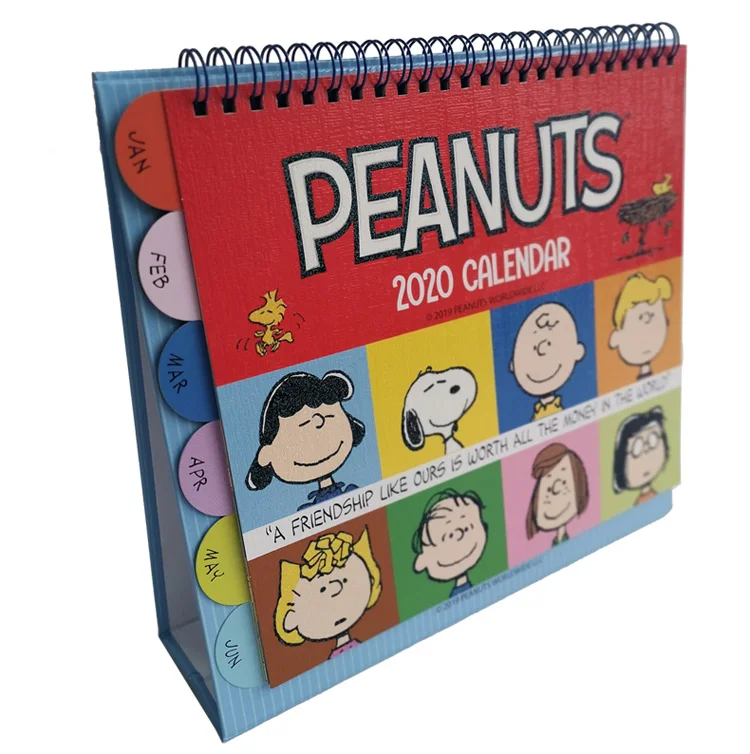 cheap wire binding monthly calendar custom printing factory