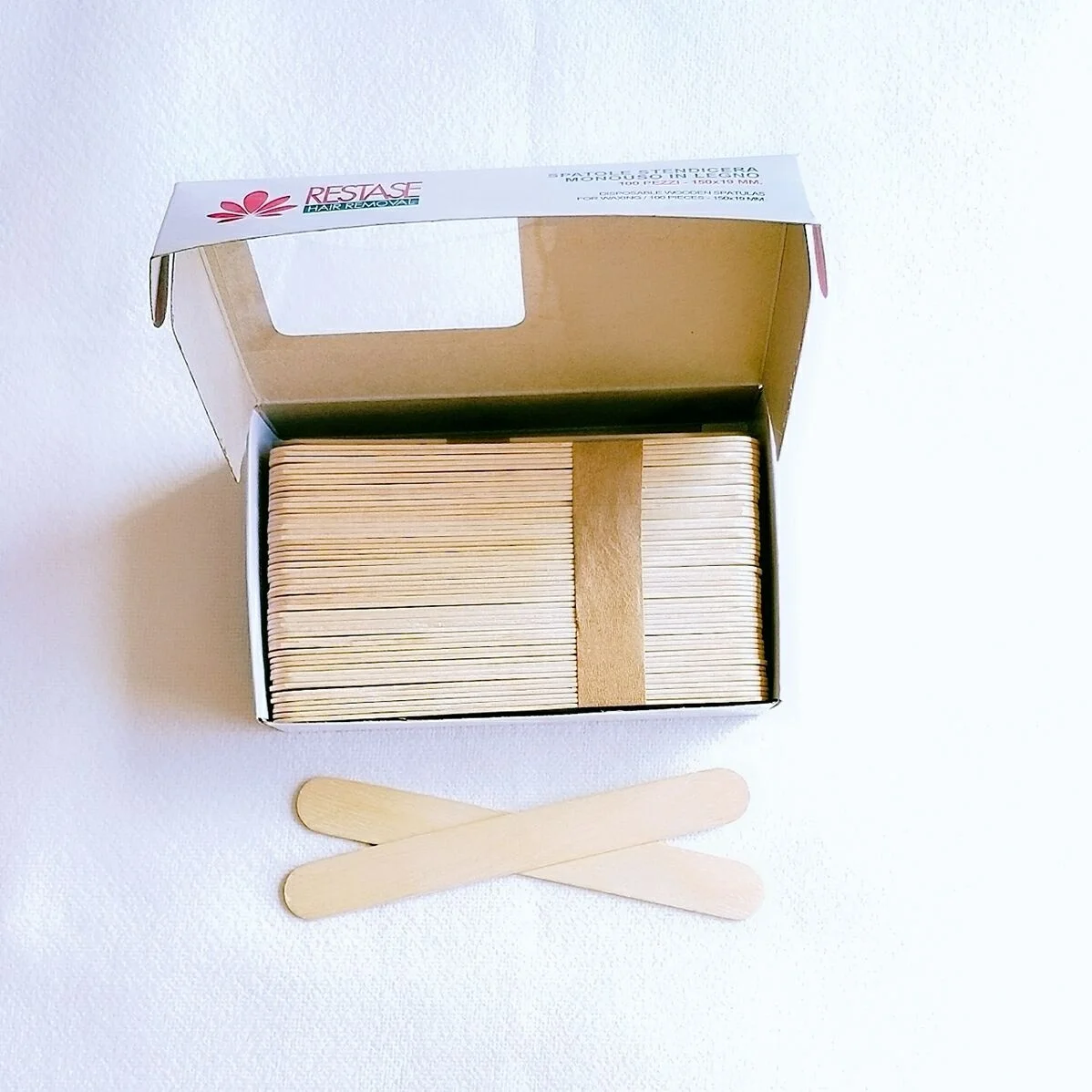 
Wooden Wax Spatula 6.5inch big size for body hair removal 