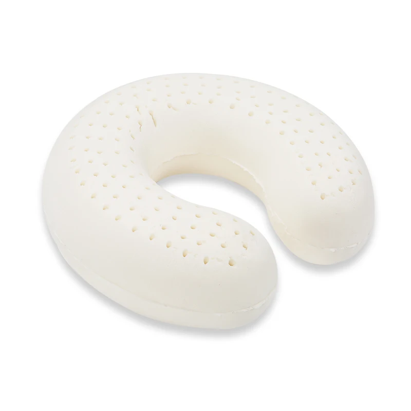New Type Top Sale Dunlop Latex U Shape Neck Pillow Neck Natural Memory Latex Pillow