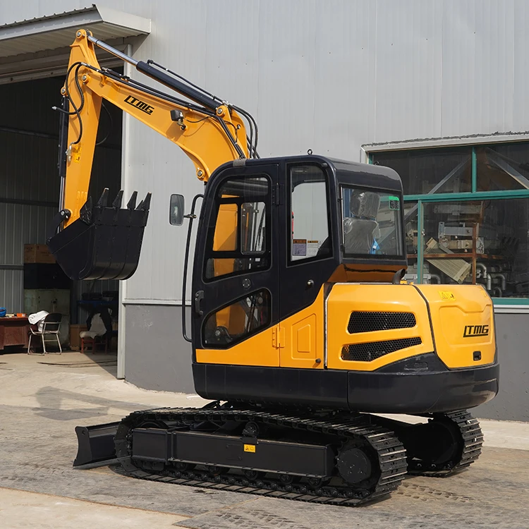 6.5t kubota digger joystick excavator excavatrice crawler excavator  with Euro 5 / EPA Engine