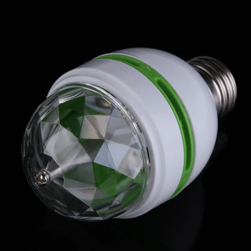 Светодиодная лампа E27 для диджея, сценическое освещение для дискотеки, праздничное освещение, RGB для бара, караоке, новый полноцветный RGB светильник для перемещения, 3 Вт