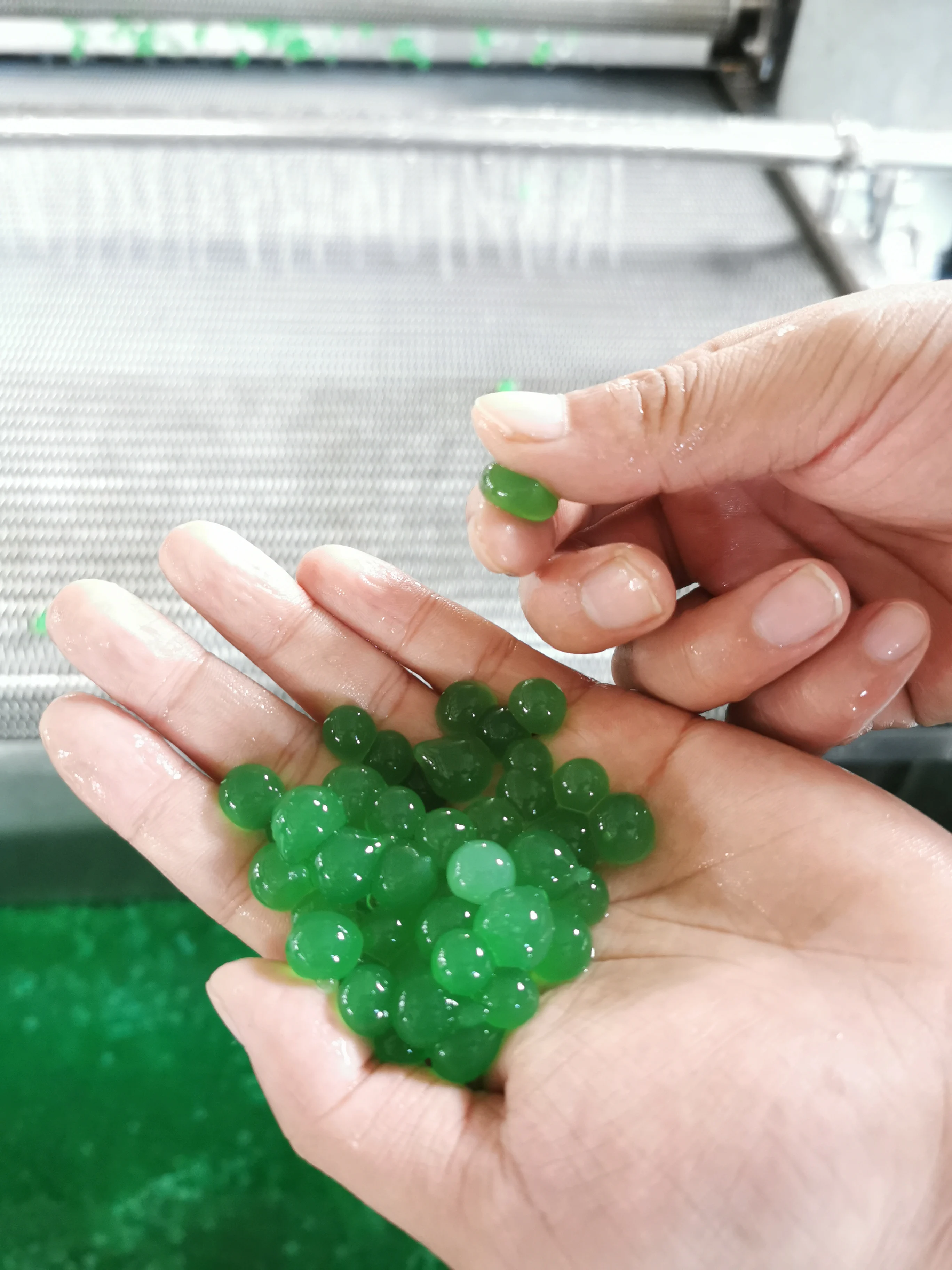 Semi Automatic Popping Boba Production Line for Making Bubble Tea and Juice Ball Machine