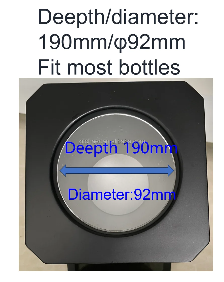Thermoelectric Stainless Steel Housing Small Wine Cooler