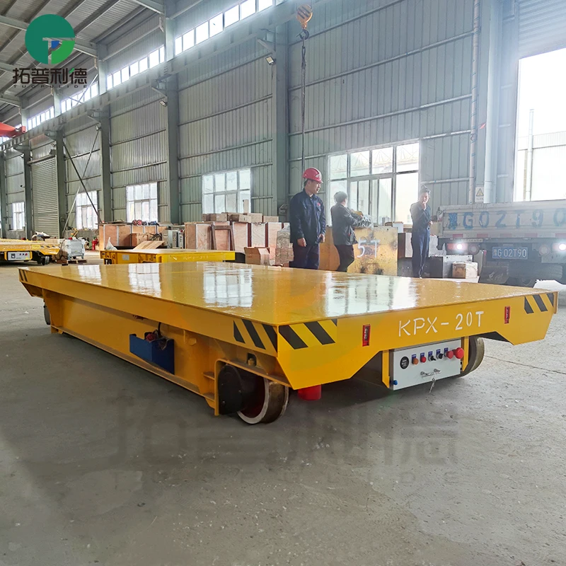Vehicle Assembly Line Rail Transfer Cart