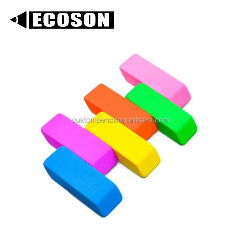 Hot Sales PENCIL Biscuit Dinosaur Extrude Custom Eraser