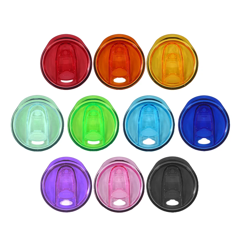 USA China warehouse stocked leakproof color Replacement lids colorful tumbler lids for 20oz sublimation blanks tumbler