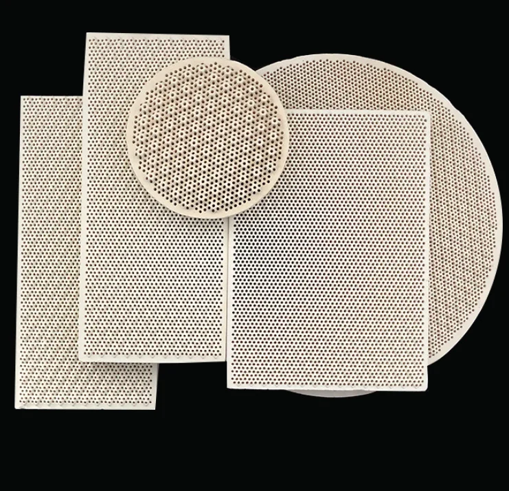 High Heat Resistance Heater Exchanger Infrared Honeycomb Porous Ceramic Plate