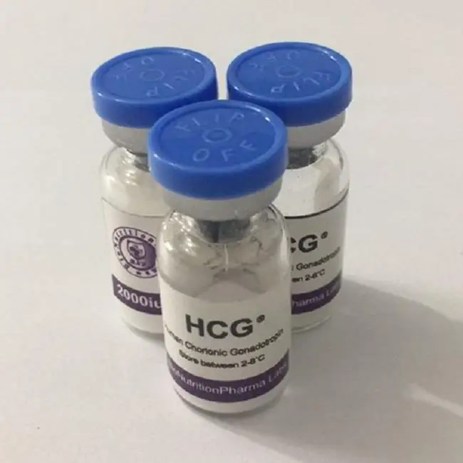  Свободный дизайн с принтом маленькие тонкие пептид 2 мл флакон H-C-G коробка