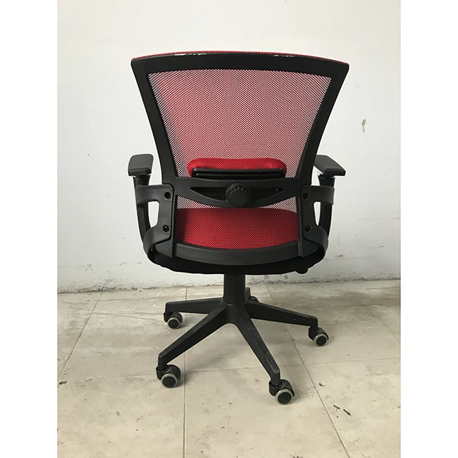 High Quality Modern Design staff office task chair Mesh Nylon Caster Fabric Office Chair Lift Armrest swivel Office Chair