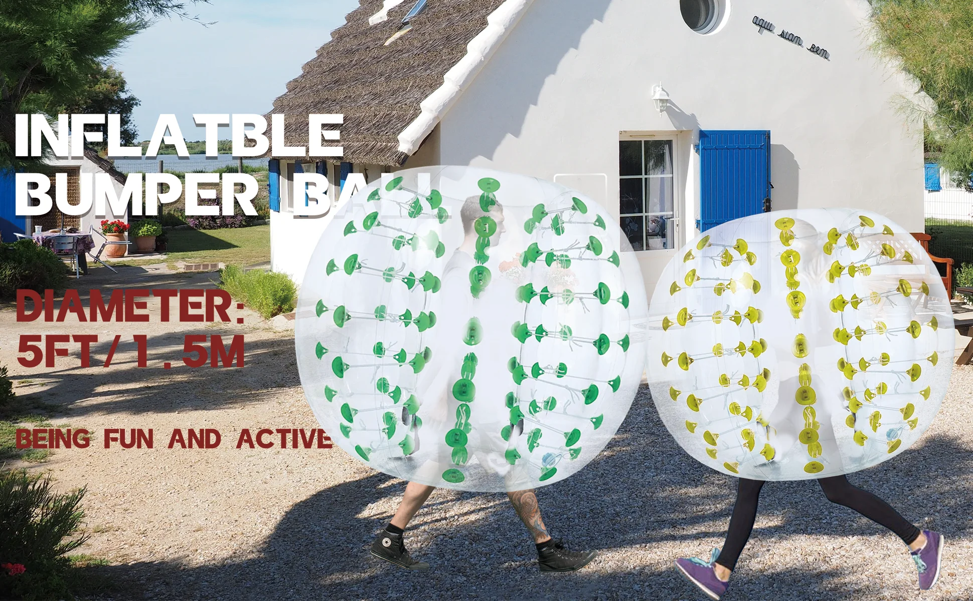 High quality PVC /TPU  factory price bumper ball  bumper bubble soccer balls for kids and adults soccer ball