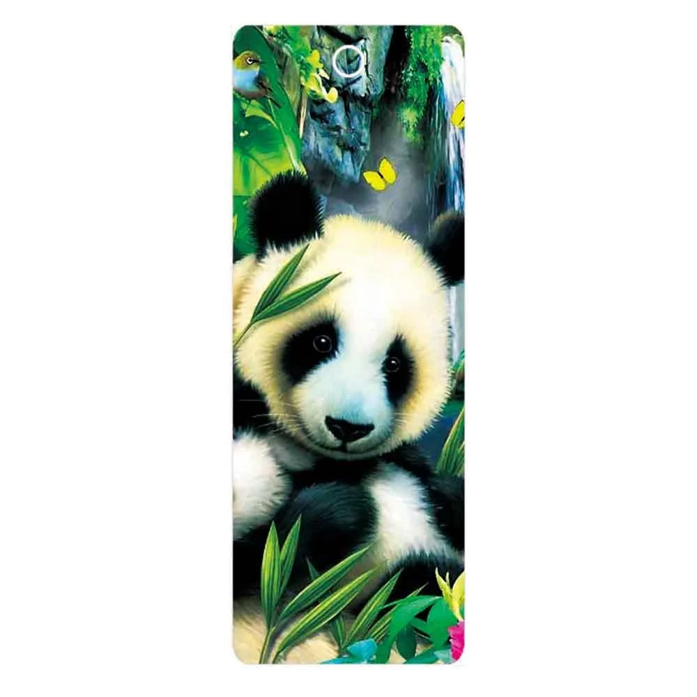 Panda picture custom printed 3d lenticular  bookmarks